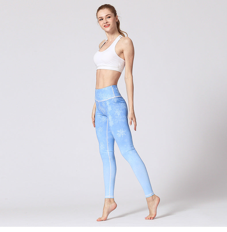 Sakura – Damen Leggings mit Blumenmuster, bequem & elastisch